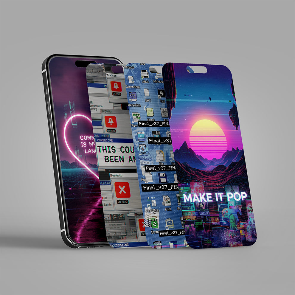 Pixel Panic Pack - Free Wallpapers for Frustrated Creatives
